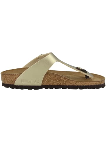 Birkenstock Zehensandale Gizeh Birko-Flor Normal in gold