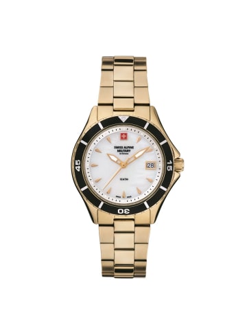 Swiss Military Quarzuhr 7740.1113SAM in Gold