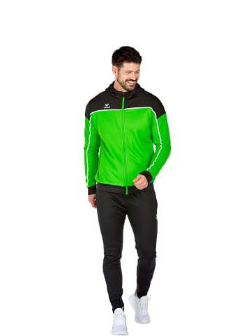 erima Change By Erima Trainingsjacke mit Kapuze in green/schwarz/weiss