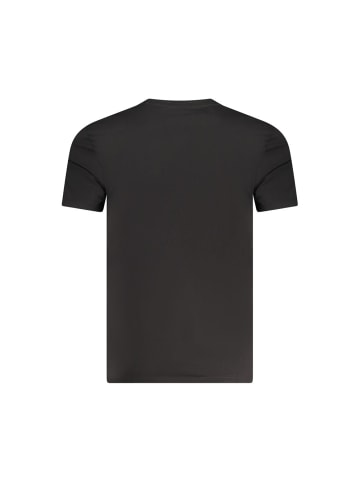 Guess Jeans Schwarzes Baumwoll-T-Shirt