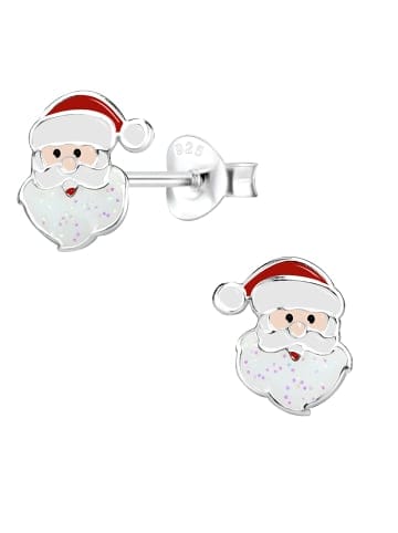 schmuck23 Silber-Ohrringe 925 Nikolaus 0,7 cm x 0,8 cm