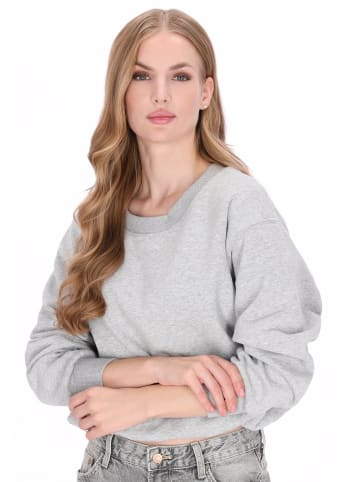 DreiMaster Women Sweatshirt in grey melange