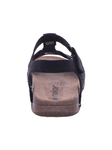 rieker Keilsandaletten in schwarz