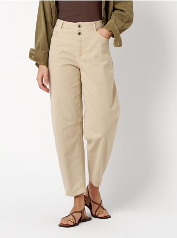 Rosner Hose Mara Tapered Detail in beige