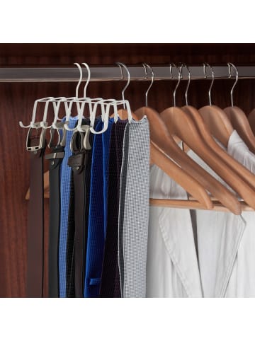 relaxdays 4x Gürtelhalter in Gold