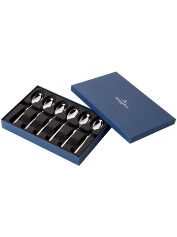 Villeroy & Boch 6er Set Espressolöffel-Set 6tlg. NewWave in Silber in silber