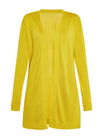 Albee Women Cardigan in Limonengelb