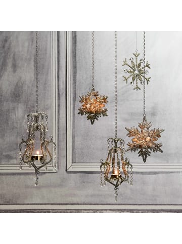 Butlers Teelichthalter ROYAL HEIGHTS Chandelier in Silber