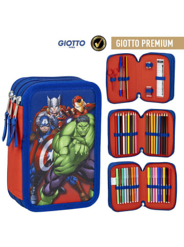 MARVEL Avengers Team gefülltes 3-lagiges Federmäppchen