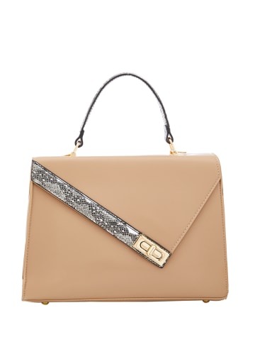 Usha Damen Handtasche in Wollweiss