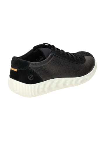 Ecco Sportliche Schnürschuhe in Schwarz