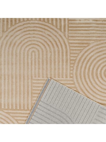 NAZARRUGS Teppich BIANCA in Beige