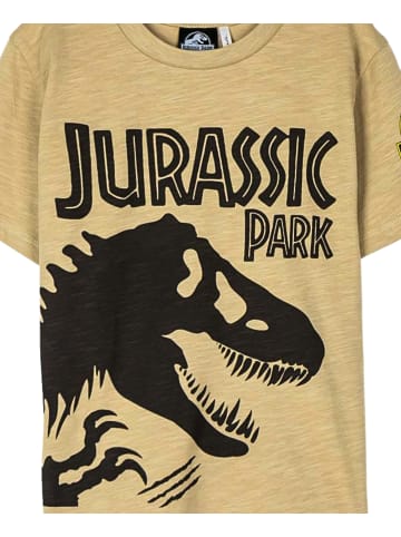 Jurassic World T-Shirt Jurassic Park T-Rex in Hellbraun