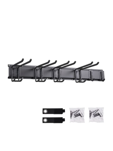 relaxdays 10-teiliges Werkzeughalter Set in Schwarz