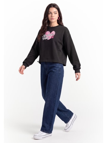 myMo Women Sweatshirt in Black