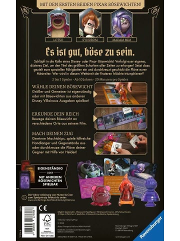 Ravensburger Ravensburger Strategiespiel Disney Villainous: Größer und Gemeiner in bunt