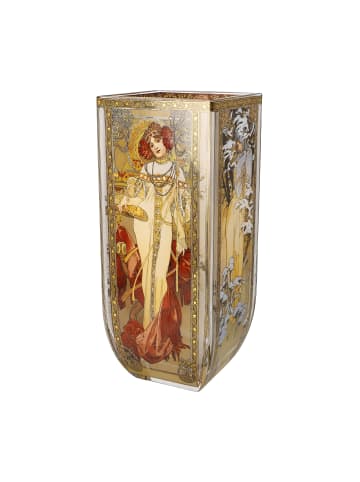 Goebel Vase " Alphonse Mucha - Die vier Jahreszeiten " in Mucha - Vier Jahreszeiten