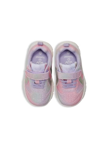 Hummel Elastische Schnürsenkel Sneaker Crosslite Glitter Kinder in MULTI COLOR PINK