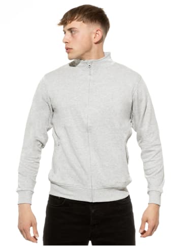 Stark Soul® Sweatjacke in grau melànge