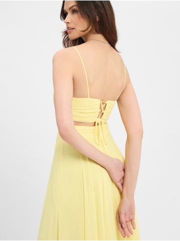 Marie Lund Kleid in zitrone - 0002
