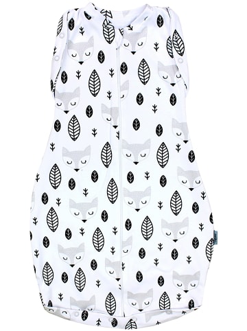 TupTam Babay Schlafsack Pucksack Round in weiß/grau