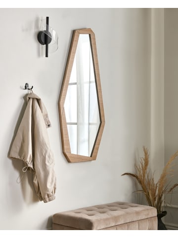 Beliani Wandspiegel CHANU in Braun - (W) 44 x (H) 104 x (L) 3 cm