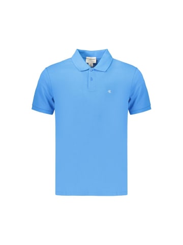 Calvin Klein Blau Herren Poloshirt aus Baumwolle