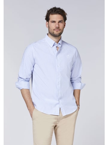 Polo Sylt Hemd mit Streifen in Blau