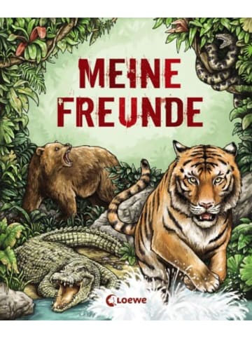 Loewe Verlag Papeterie/PBS - Meine Freunde (Wilde Tiere)