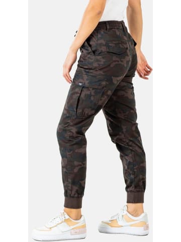 Reell Cargohose "Reflex Women Rib Cargo" in Schwarz
