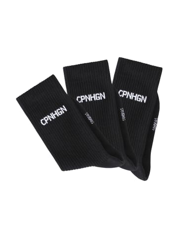 Copenhagen Studios Tennissocken in 3x schwarz