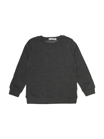 Minymo Rundhalspullover MISweatshirt in Grau