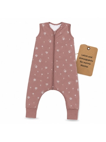 fillikid Sommerschlafsack mit Beinen Exklusiv in Pusteblume Rosa