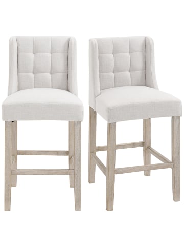 HOMCOM Barhocker-47B x 50T x 101H cm-Beige