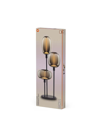Osram DECOR Stick Stehleuchte 3 Fassungen E27 Stahl grau
