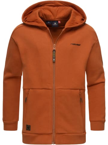 ragwear Sweatjacke Juray Zip in Ginger