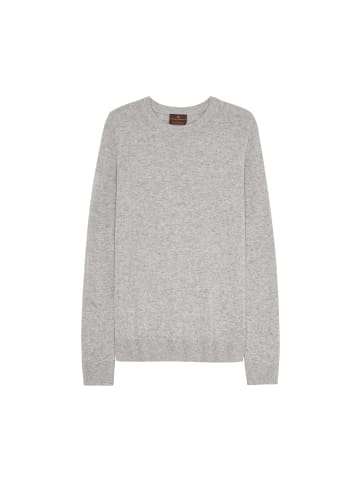 DANISH ENDURANCE Rundhalspullover Premium Knit Pullover in hellgrau