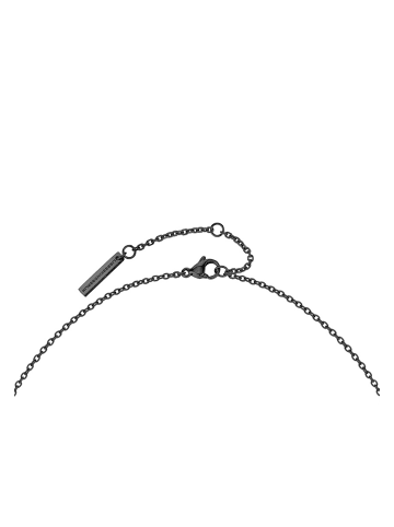 LIEBESKIND BERLIN Halskette Urban Heart in schwarz
