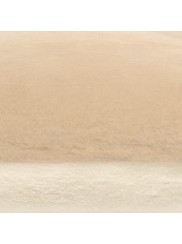 Erwin Müller Baumwollmischung Wohndecke 2er-Pack Matera in creme/wollweiß