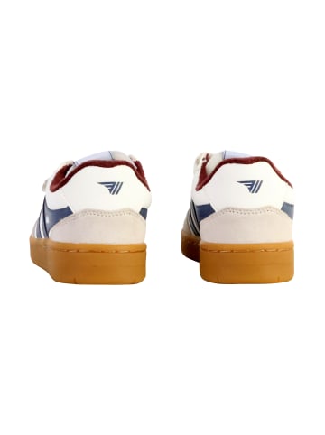 Gola Eagle Strap Kinder-Sneaker aus Leder Weiß