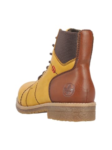rieker Schnürstiefeletten in Gelb