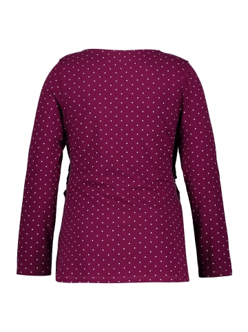 Ulla Popken Shirt in maulbeere