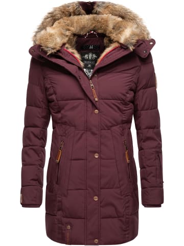 Marikoo Wintermantel Lieblings Jacke in Wine