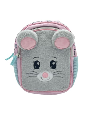 Yuhu.kids Kleiner Rucksack Maus in Grau