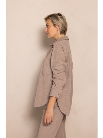 ZHRILL Bluse ZHTJURA TAUPE in TAUPE