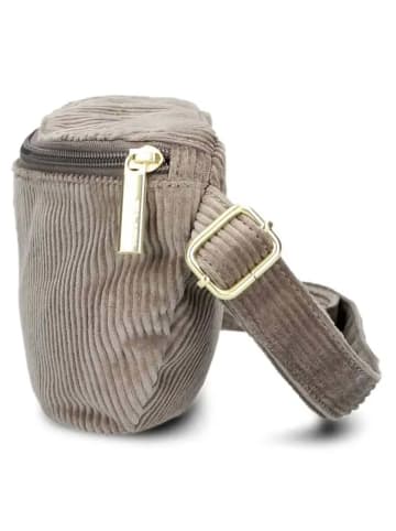 Zwei Mademoiselle MH4 - Gürteltasche 25 cm (leo) in cord-mocca