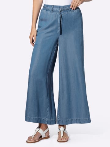 Heine Culotte in blue-stone-washed