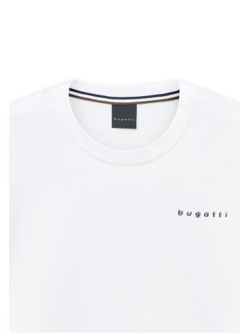 Bugatti Langarmsweatshirt in 10-weiß