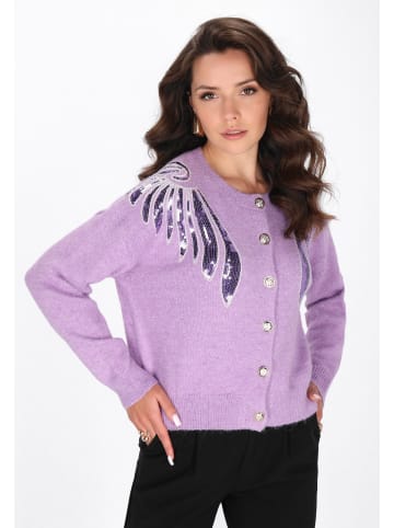 faina Women Cardigan in lilac