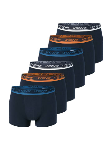 UNCOVER BY SCHIESSER Trunk Cotton Serie in Dunkelblau